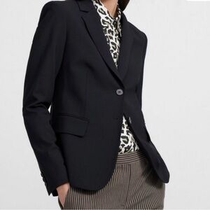 Theory Classic Carissa Black wool Blazer